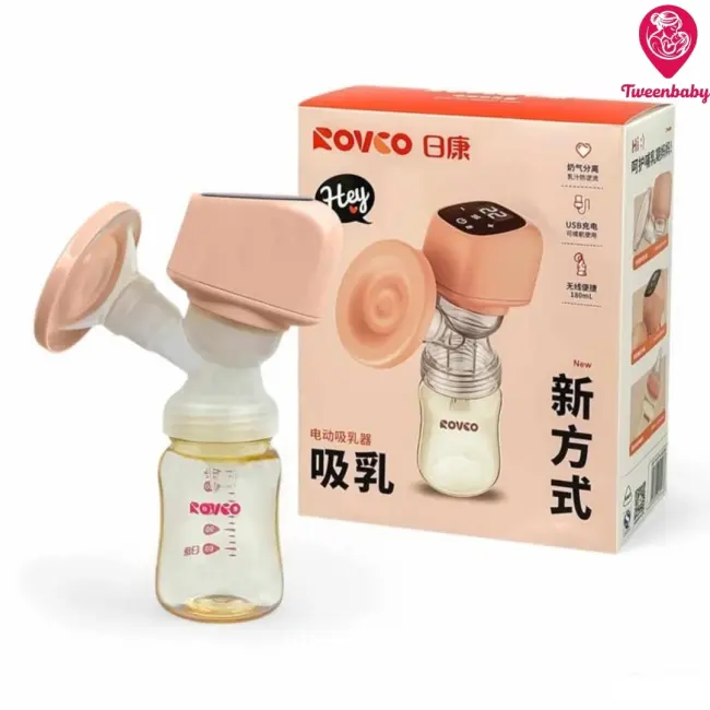 Rovco Rechargeable Portable Electric Breast Pump